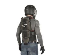 Alpinestars Nucleon KR-Cell, protector de espalda L male Gris/Negro/Rojo
