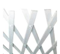 Espaldera semirredonda Trelliflex (An x Al: 0,5 x 1,5 m, Extensible, Blanco)