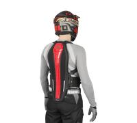 Zandona Hybrid Back Pro X8 Protector de espalda, rojo, tamaño XL