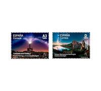 España 2025 Turismo sostenible Sellos Correo