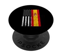 España América Estados Unidos raíces españolas Bandera española Orgullo español PopSockets PopGrip Adhesivo