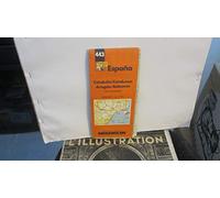 Espana. Cataluna, Aragon, Baleares 1:400.000: No.443 (Carte stradali)