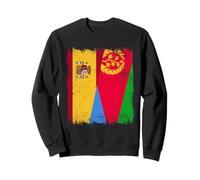 España Eritrea Media Bandera Patrimonio Eritrea Española Sudadera