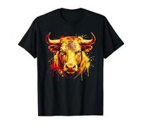 España ESP 26 Fan Bandera de Toro español Arte Empoderador Camiseta