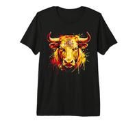 España ESP 26 Fan Bandera de Toro español Arte Empoderador Camiseta Premium