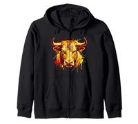 España ESP 26 Fan Bandera de Toro español Arte Empoderador Sudadera con Capucha