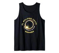 España España Eclipse Solar Totalidad Agosto 12, 2026 Camiseta sin Mangas