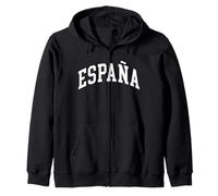 España Español Retro Vintage Clásico Gráfico Sudadera con Capucha