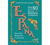 España: Este no es un libro de mandalas cualquiera: Mandalas colorear adultos