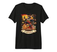 España Flamenco Sevilla Andalucía Barcelona Hombre Camiseta Premium