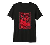 España Flamenco Sevilla Andalucía Barcelona Hombre Camiseta Premium