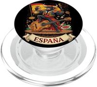 España Flamenco Sevilla Andalucía Barcelona Hombre PopSockets PopGrip para MagSafe