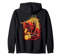 España Flamenco Sevilla Andalucía Barcelona Hombre Sudadera con Capucha