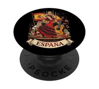 España Flamenco Sevilla Andalucía Barcelona PopSockets PopGrip Adhesivo