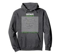 España - Getafe Sudadera con Capucha, Unisex para Adultos, Jaspeado Oscuro, L