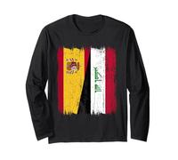 España Irak Media Bandera Española Irak Jersey Manga Larga