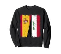 España Irak Media Bandera Española Irak Jersey Sudadera