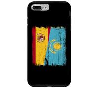 España Kazajstán Media Bandera Española Kazajo Jersey Carcasa para iPhone 7 Plus/8 Plus