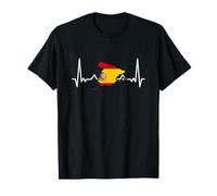 España Latido Mapa Bandera Español Camiseta