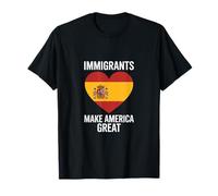 España Los inmigrantes hacen de Estados Unidos una gran inmigración profesional Camiseta