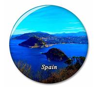 España Monte Urgull San Sebastián Imán de Nevera, imánes Decorativo, abridor de Botellas, Ciudad turística, Viaje, colección de Recuerdos, Regalo, Pegatina Fuerte para Nevera