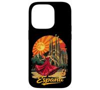 España Mujeres Catedral de Barcelona Flamenco España Chicas Carcasa para iPhone 14 Pro