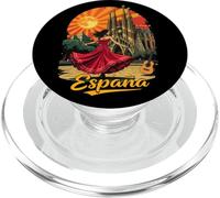 España Mujeres Catedral de Barcelona Flamenco España Chicas PopSockets PopGrip para MagSafe