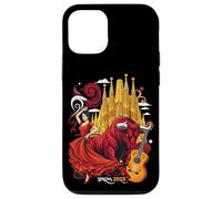 España Mujeres Flamenco Toro Español España Niñas Carcasa para iPhone 12/12 Pro