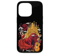 España Mujeres Flamenco Toro Español España Niñas Carcasa para iPhone 13 Pro