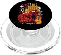 España Mujeres Flamenco Toro Español España Niñas PopSockets PopGrip para MagSafe