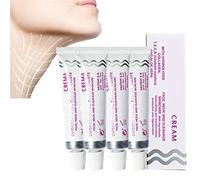 España NECKPON Crema de cuello de colágeno hidrolizado, crema reafirmante para el cuello, blanquea la crema de cuello de cisne, levanta y rejuvenece la piel flácida. (4 piezas)