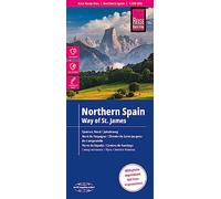 España Norte, mapa impermeable de carreteras. Escala 1:350.000 impermeable. Reise Know-How.: worldmappingproject (Northern Spain and Way of St. James (1:350.000))