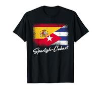 España Patrimonio Cubano España Cuba Pride España Cubano Camiseta