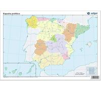ESPAÑA, POLÍTICO. MAPA MUDO DE EJERCICIOS