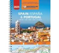 España & Portugal 2025. Atlas de carreteras y turístico 04460 (A4 Spiral) (ed. bilingüe: español-inglés)