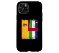 España República Centroafricana Media Bandera Española Car Roots Carcasa para iPhone 11 Pro