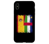 España República Centroafricana Media Bandera Española Car Roots Carcasa para iPhone XS MAX