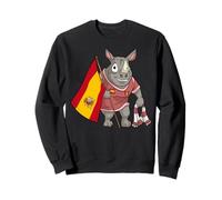 España Rinoceronte/Fans españoles Sudadera