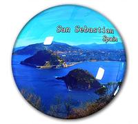 España San Sebastián - Imán para nevera, diseño de San Sebastián