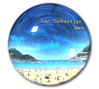 España San Sebastián - Imán para nevera, diseño de San Sebastián