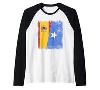 España Somalia Media Bandera Española Orgullo Somalí Camiseta Manga Raglan