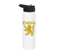 Espana Spain Lion Symbol Spanish Spaniard Pride Stainless Steel Insulated Water Bottle