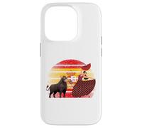 España | Tauro niña Baila Corrida de toros Flamenco | Bandera española Carcasa para iPhone 14 Pro