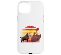 España | Tauro niña Baila Corrida de toros Flamenco | Bandera española Carcasa para iPhone 15 Plus