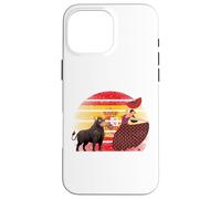 España | Tauro niña Baila Corrida de toros Flamenco | Bandera española Carcasa para iPhone 16 Pro MAX