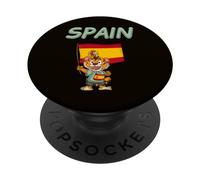 España Tiger/Fans españoles PopSockets PopGrip Adhesivo