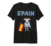 España Vaca/Fans españoles Camiseta Premium