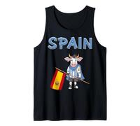 España vaca / fans españoles Camiseta sin Mangas