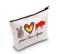 España Viaje Viaje Regalo España Barcelona Vacaciones Regalo España Accesorios de viaje Bolsa para España Amantes Regalo Español, U.peace España, Bolsas de cosméticos