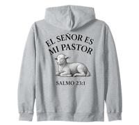 Español Christian Faith El Señor Es Mi Pastor Versículo de la Biblia Sudadera con Capucha